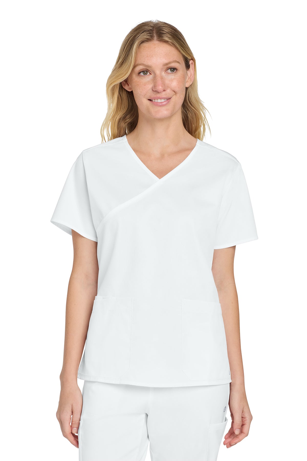 Wink® Women’s WorkFlex™ Mock Wrap Top | WW4760 - The Lemon Print & Design Studio 