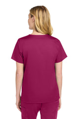 Wink® Women’s WorkFlex™ Mock Wrap Top | WW4760 - The Lemon Print & Design Studio 