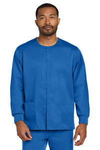 Wink® Unisex WorkFlex Snap-Front Scrub Jacket | WW3080 - The Lemon Print & Design Studio 