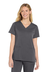 Wink® Women’s Premiere Flex™ V-Neck Top | WW4168 - The Lemon Print & Design Studio 