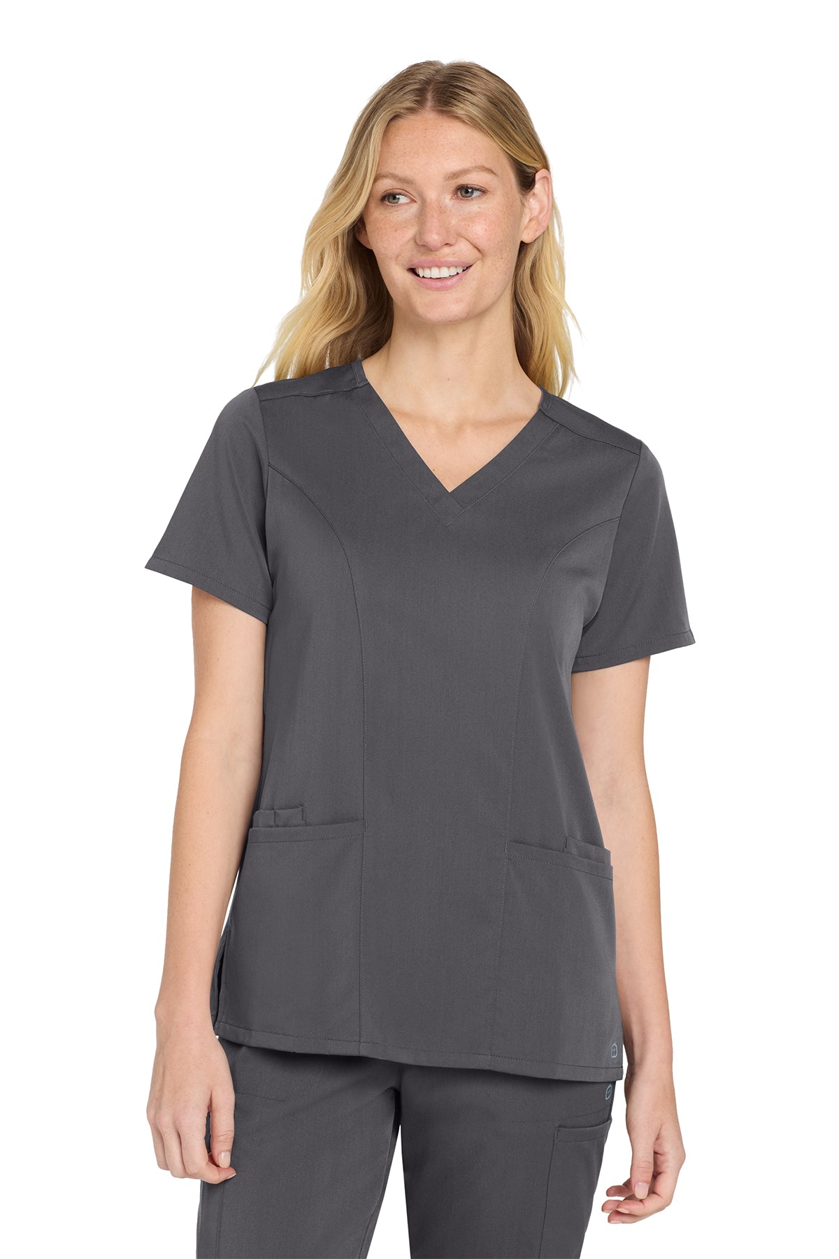 Wink® Women’s Premiere Flex™ V-Neck Top | WW4168 - The Lemon Print & Design Studio 