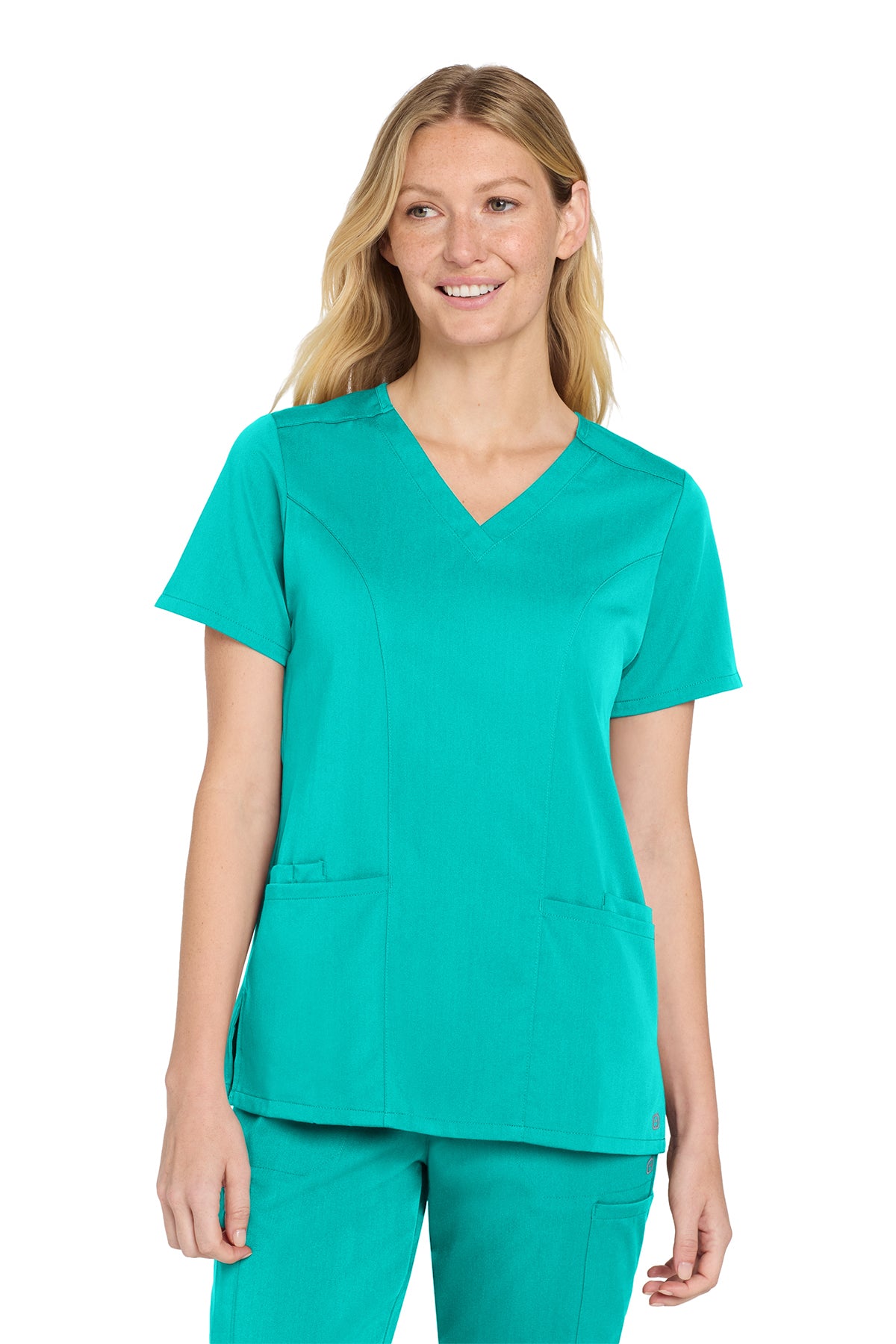 Wink® Women’s Premiere Flex™ V-Neck Top | WW4168 - The Lemon Print & Design Studio 