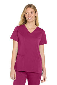 Wink® Women’s Premiere Flex™ V-Neck Top | WW4168 - The Lemon Print & Design Studio 