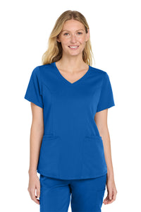 Wink® Women’s Premiere Flex™ Mock Wrap Top | WW4268 - The Lemon Print & Design Studio 