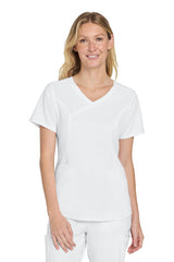 Wink® Women’s Premiere Flex™ Mock Wrap Top | WW4268 - The Lemon Print & Design Studio 