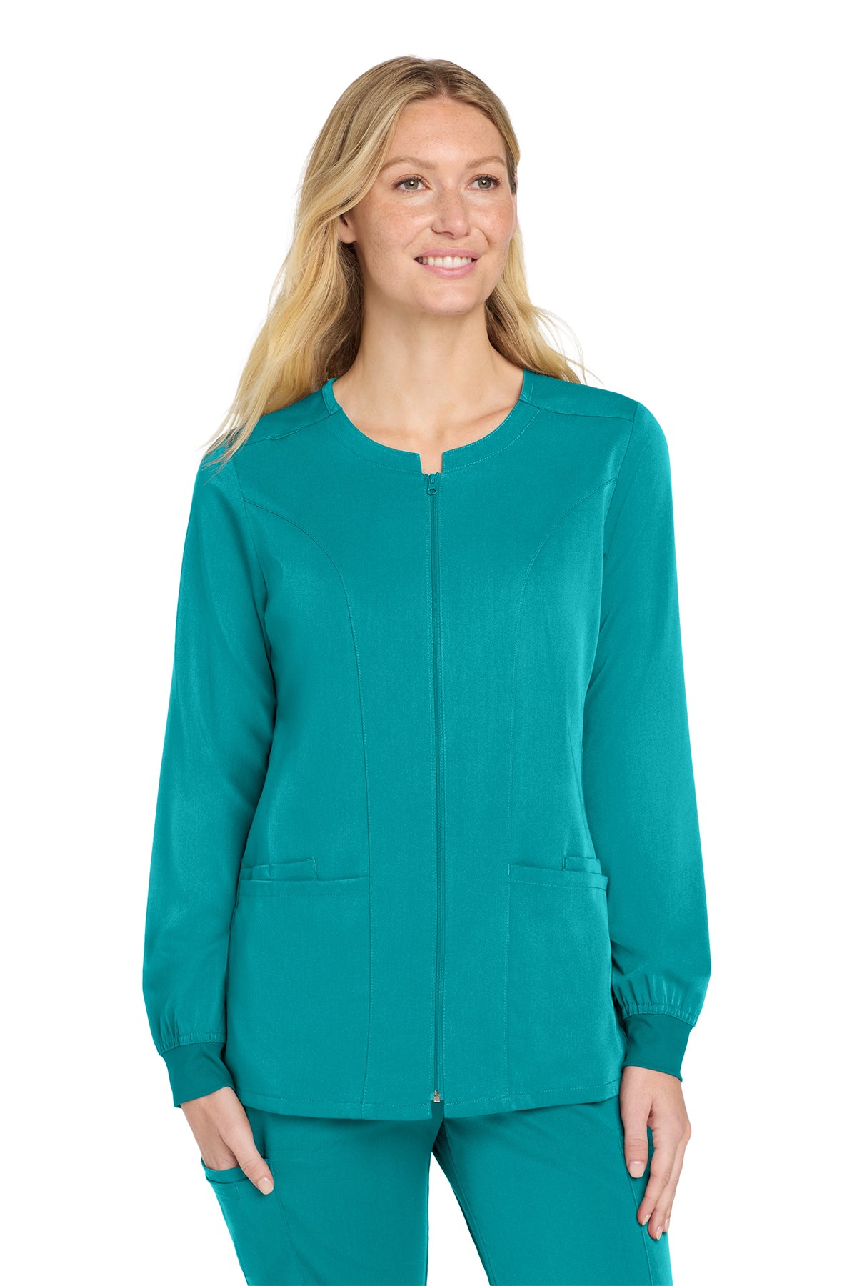 Wink® Women’s Premiere Flex™ Full-Zip Scrub Jacket | WW4088 - The Lemon Print & Design Studio 