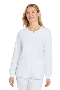 Wink® Women’s Premiere Flex™ Full-Zip Scrub Jacket | WW4088 - The Lemon Print & Design Studio 