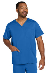 Wink® Men's Premiere Flex™ V-Neck Top | WW5068 - The Lemon Print & Design Studio 