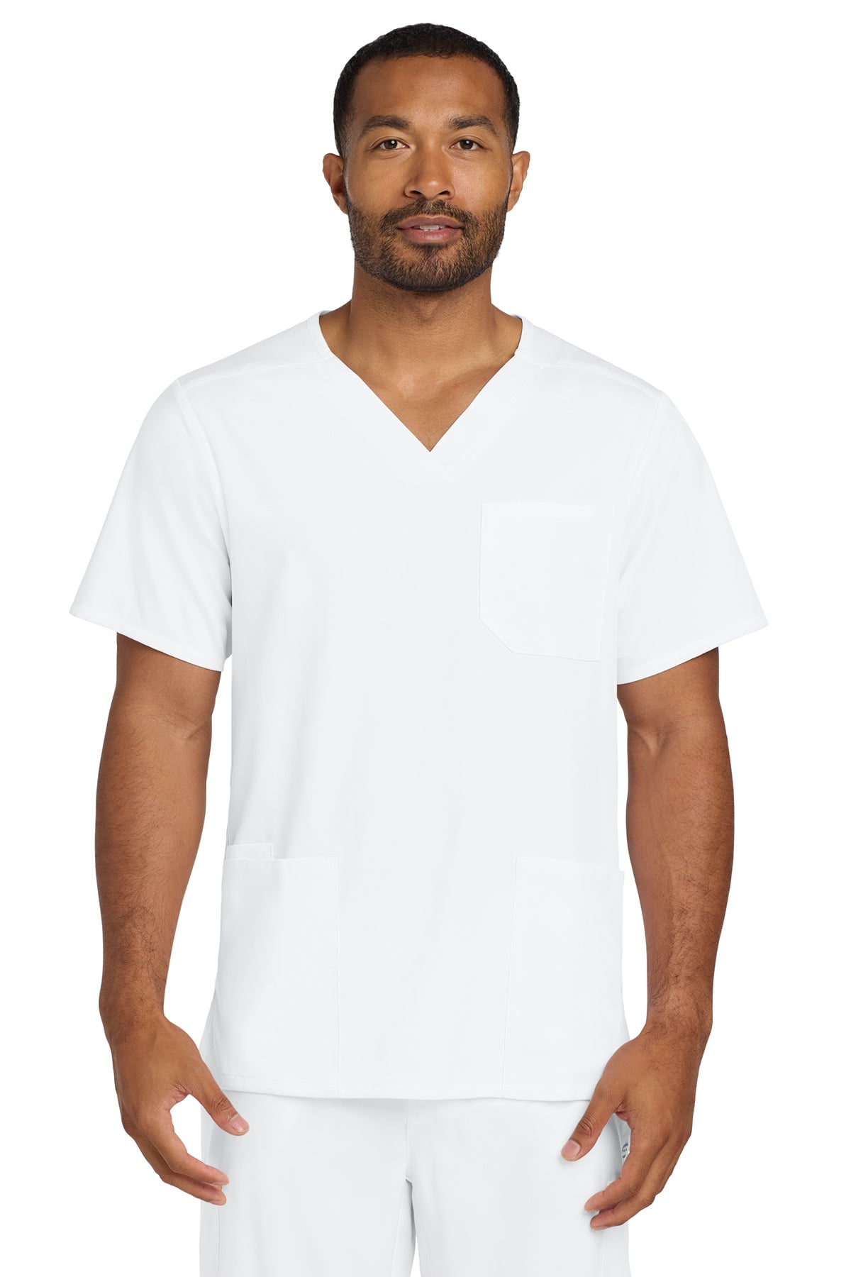 Wink® Men's Premiere Flex™ V-Neck Top | WW5068 - The Lemon Print & Design Studio 