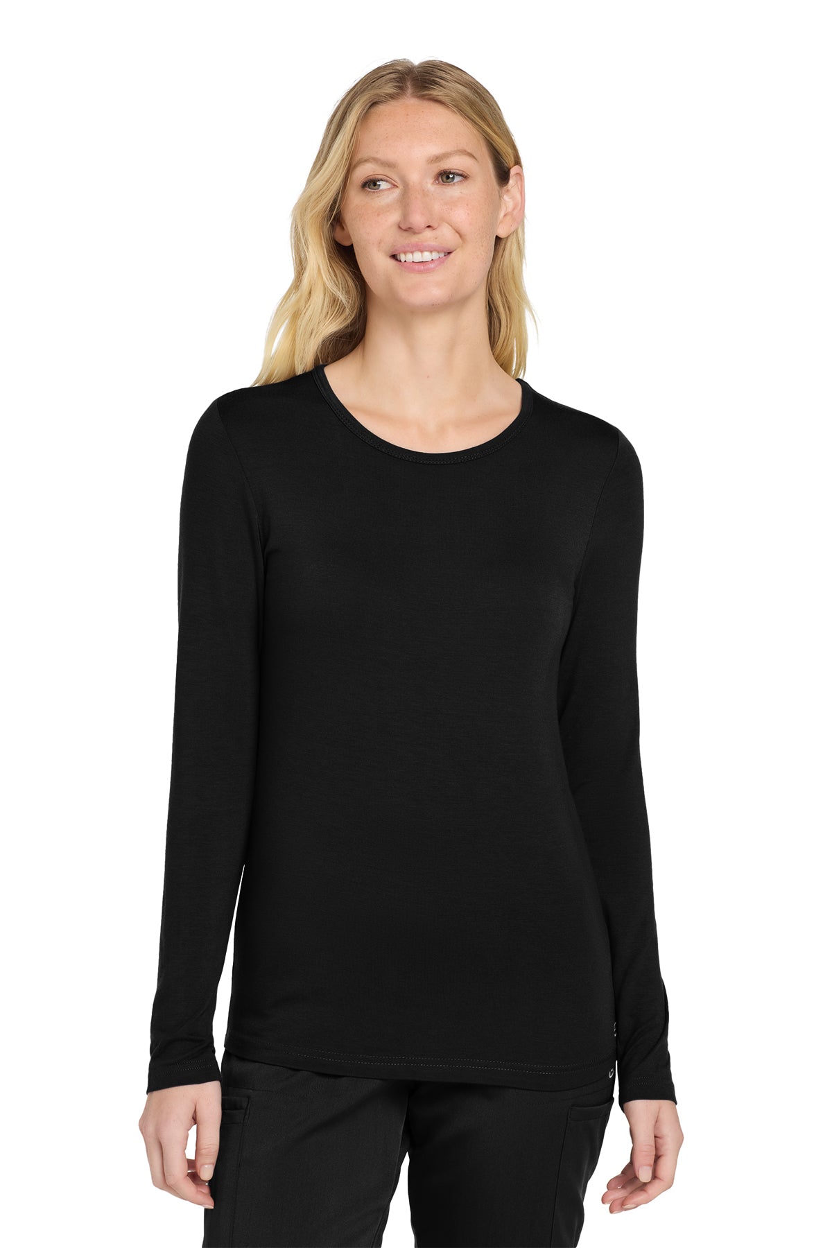 Wink® Women’s Long Sleeve Layer Tee | WW4029 - The Lemon Print & Design Studio 