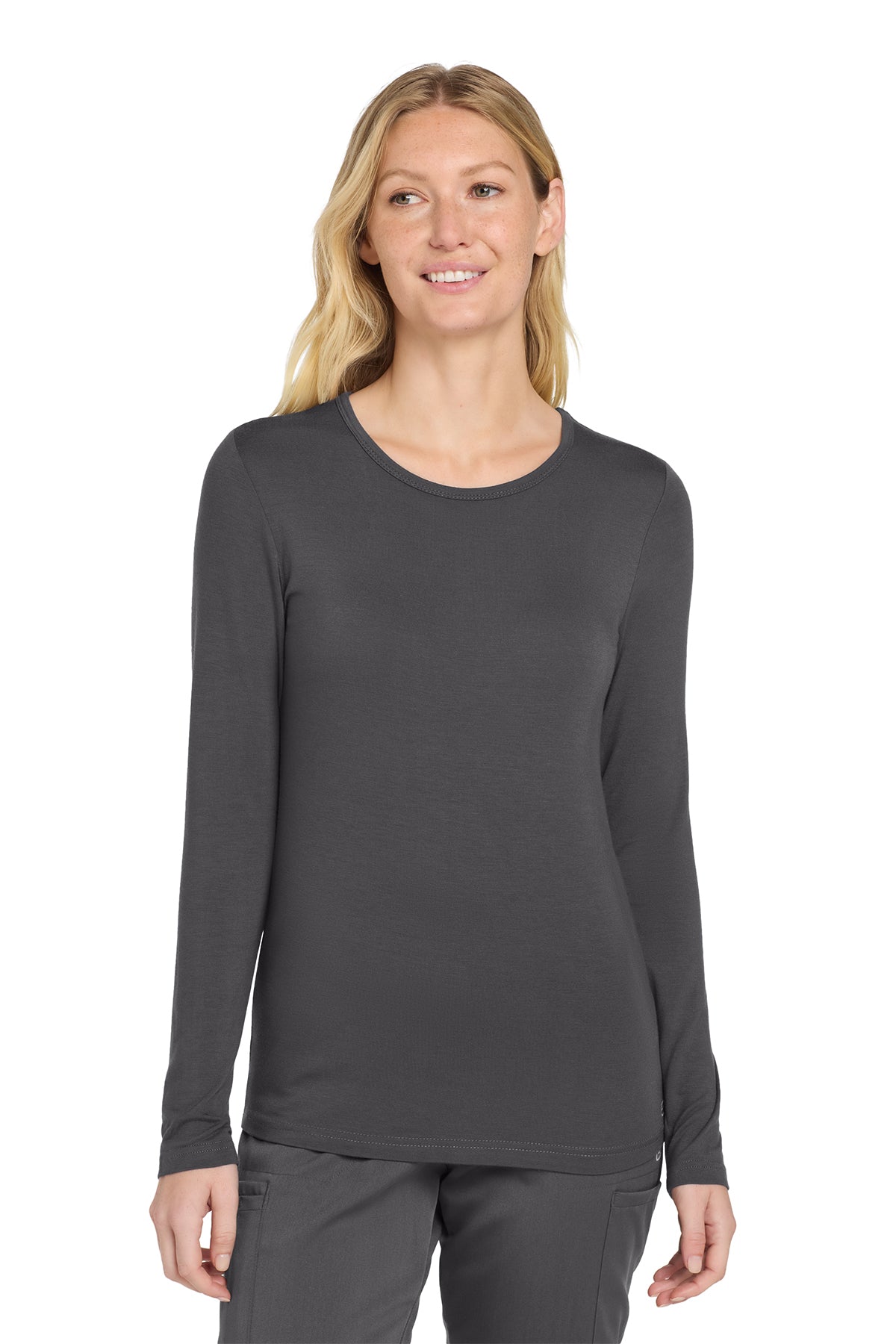 Wink® Women’s Long Sleeve Layer Tee | WW4029 - The Lemon Print & Design Studio 
