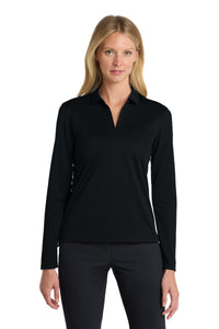 Nike Women's Dri-FIT Micro Pique 2.0 Long Sleeve Polo | NKDC2105 - The Lemon Print & Design Studio 