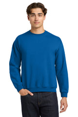 Gildan 18000 Heavy Blend Crewneck Sweatshirt - Neon Blue