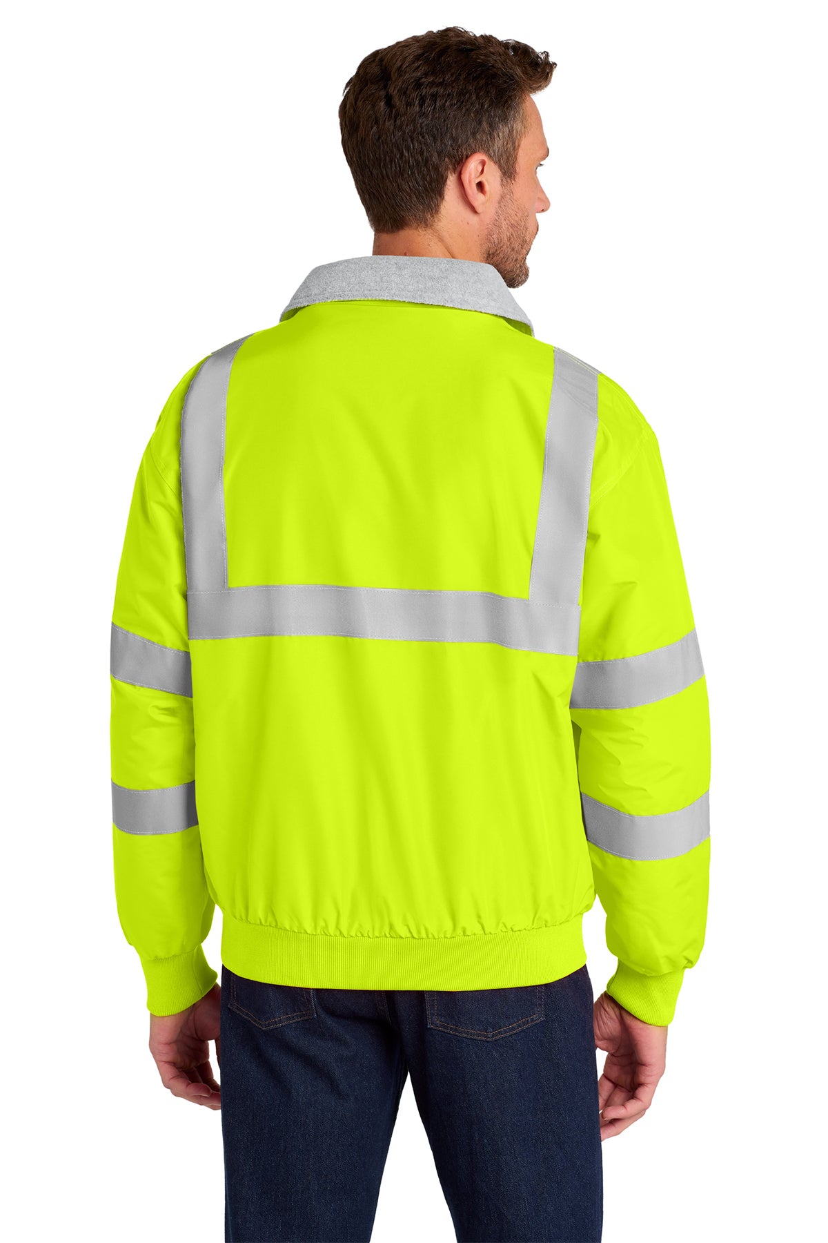 Port Authority® Enhanced Visibility Challenger™ Jacket with Reflective Taping | SRJ754 - The Lemon Print & Design Studio 