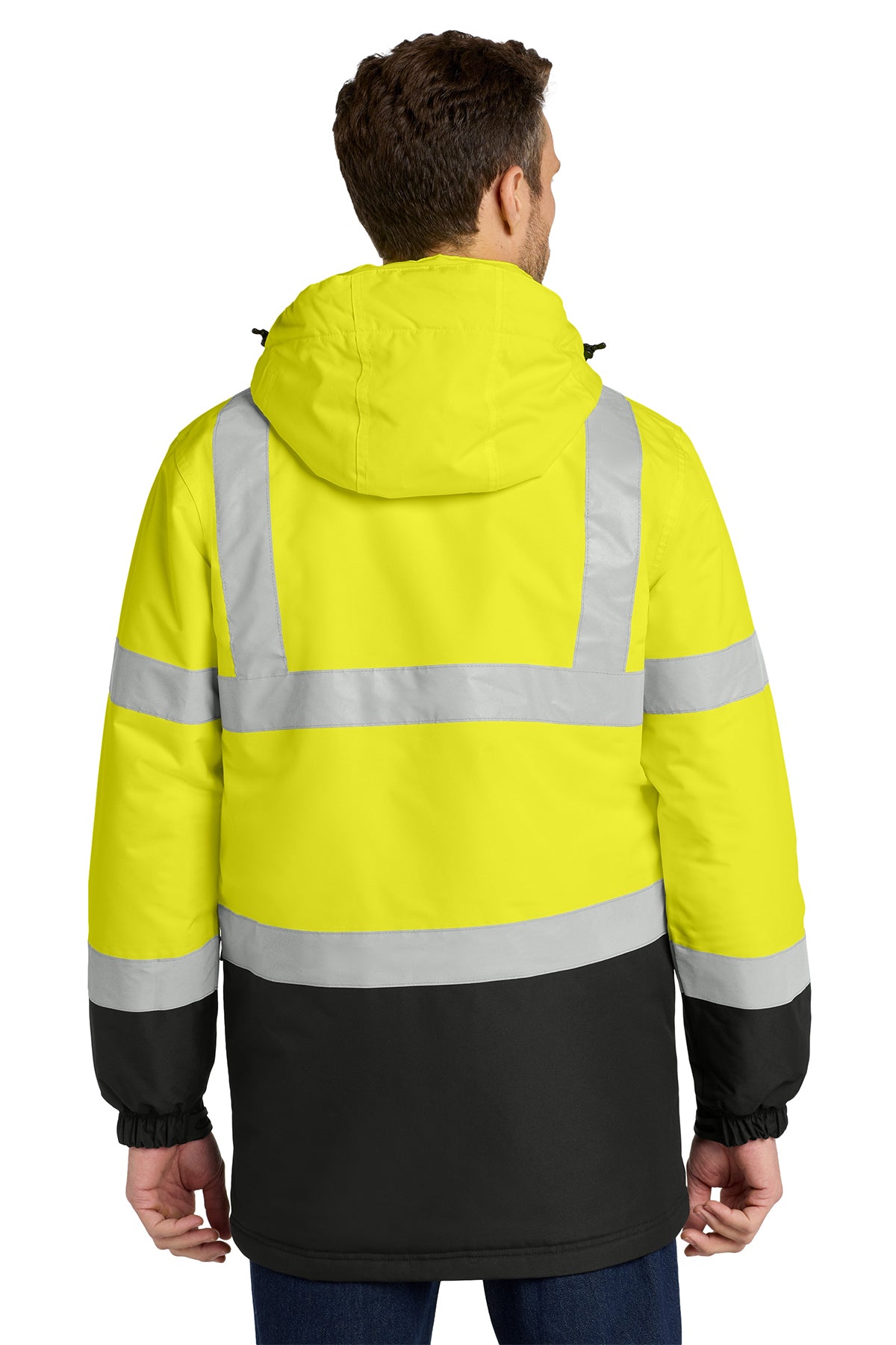 Port Authority® ANSI 107 Class 3 Safety Heavyweight Parka | J799S - The Lemon Print & Design Studio 