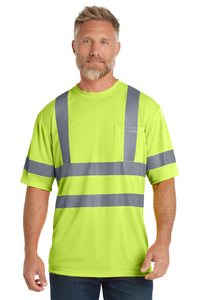 CornerStone® - ANSI 107 Class 3 Short Sleeve Snag-Resistant Reflective T-Shirt | CS408 - The Lemon Print & Design Studio 