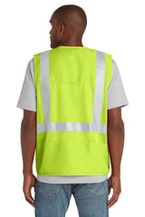 CornerStone® - ANSI 107 Class 2 Mesh Back Safety Vest | CSV405 - The Lemon Print & Design Studio 