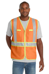 CornerStone® - ANSI 107 Class 2 Dual-Color Safety Vest | CSV407 - The Lemon Print & Design Studio 