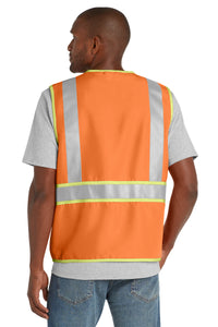 CornerStone® - ANSI 107 Class 2 Dual-Color Safety Vest | CSV407 - The Lemon Print & Design Studio 