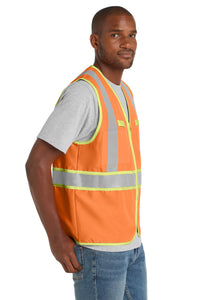 CornerStone® - ANSI 107 Class 2 Dual-Color Safety Vest | CSV407 - The Lemon Print & Design Studio 