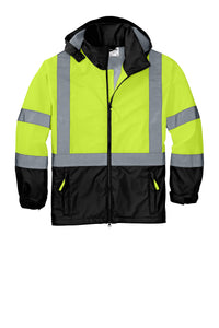 CornerStone® - ANSI 107 Class 3 Safety Windbreaker | CSJ25 - The Lemon Print & Design Studio 