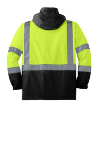 CornerStone® - ANSI 107 Class 3 Safety Windbreaker | CSJ25 - The Lemon Print & Design Studio 