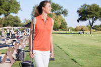 Port Authority ®  Women's Dry Zone ®  UV Micro-Mesh Sleeveless Polo LK110SV