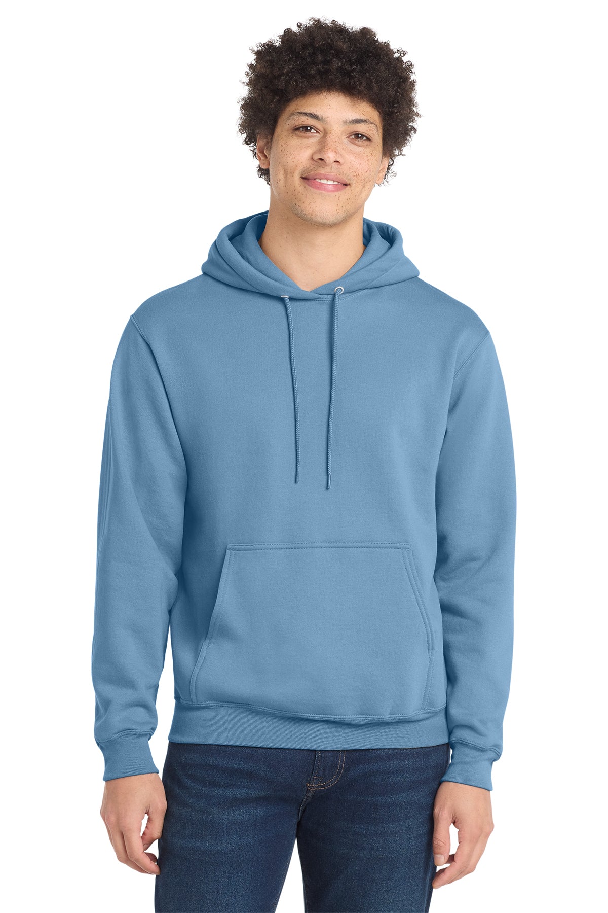 Port & Company PC78H Core Fleece Pullover Hoodie - Tundra Blue
