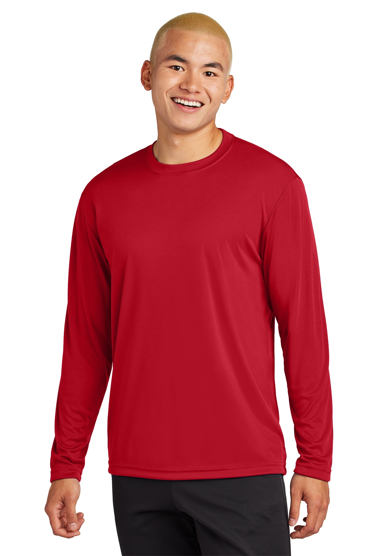 ST350LS  Sport-Tek® Long Sleeve PosiCharge® Competitor™ Tee - The Lemon Print & Design Studio 