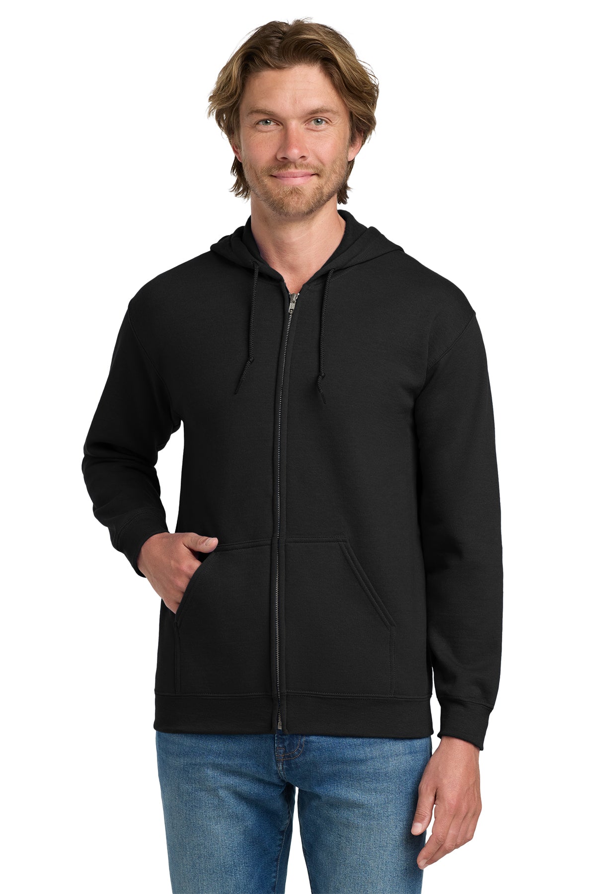 G186 Gildan® - Heavy Blend™ Full-Zip Hooded Sweatshirt - The Lemon Print & Design Studio 