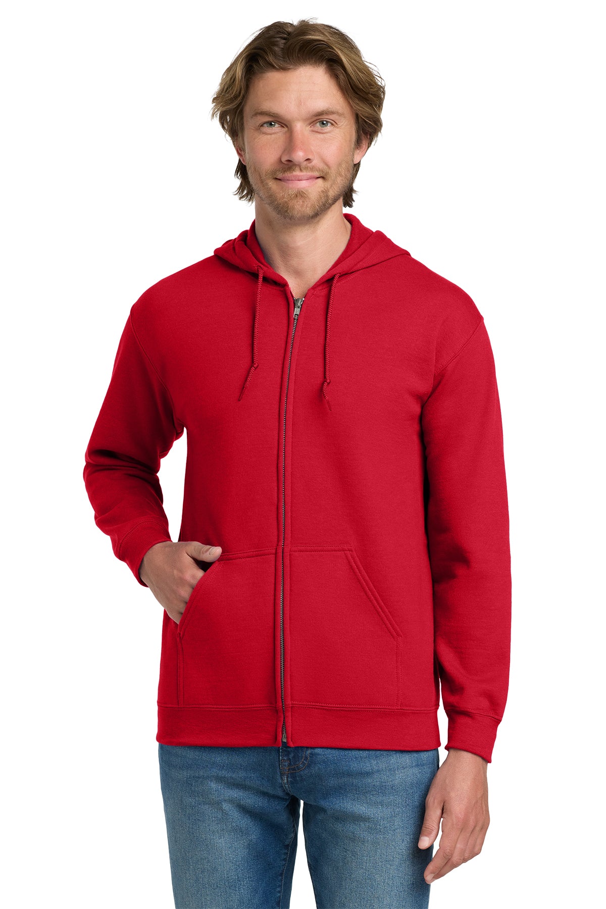 G186 Gildan® - Heavy Blend™ Full-Zip Hooded Sweatshirt - The Lemon Print & Design Studio 