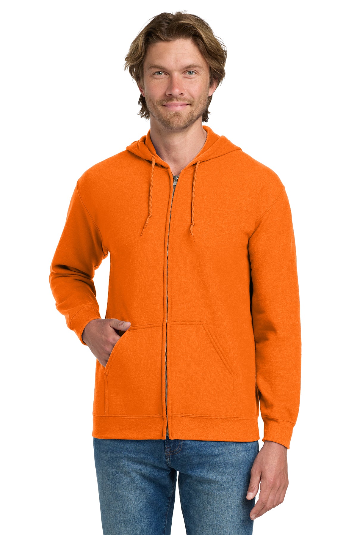 G186 Gildan® - Heavy Blend™ Full-Zip Hooded Sweatshirt - The Lemon Print & Design Studio 