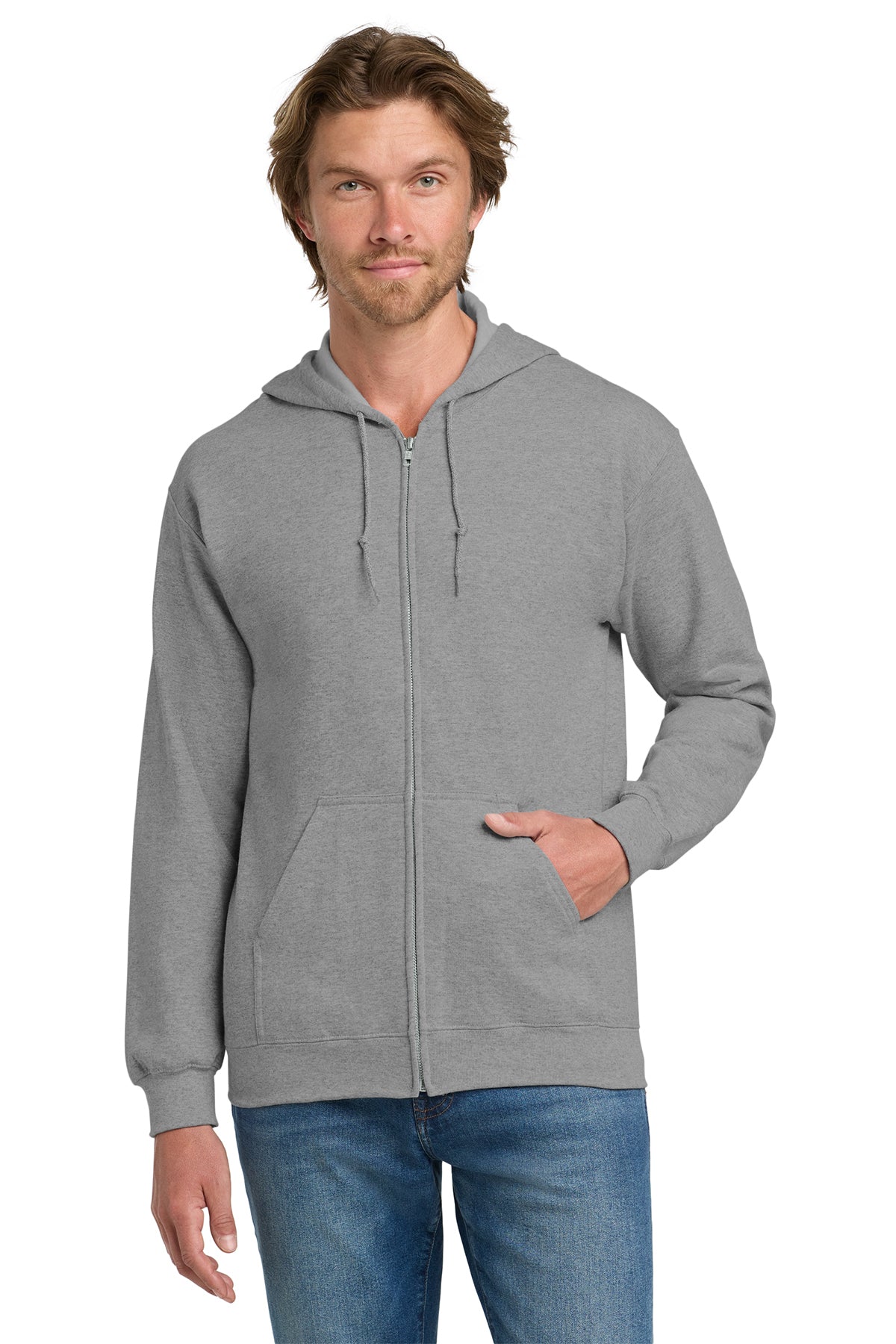 G186 Gildan® - Heavy Blend™ Full-Zip Hooded Sweatshirt - The Lemon Print & Design Studio 