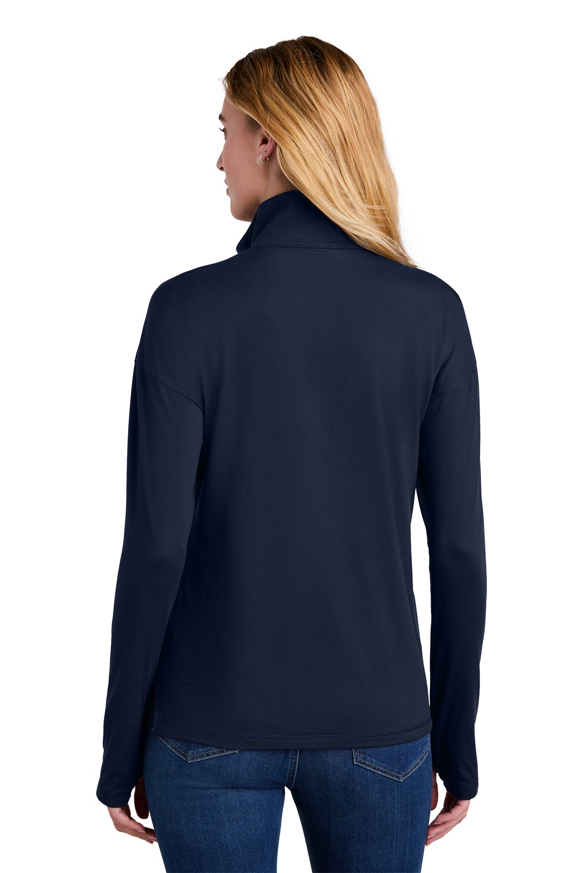 LNEA228 New Era® Women’s Power 1/2-Zip