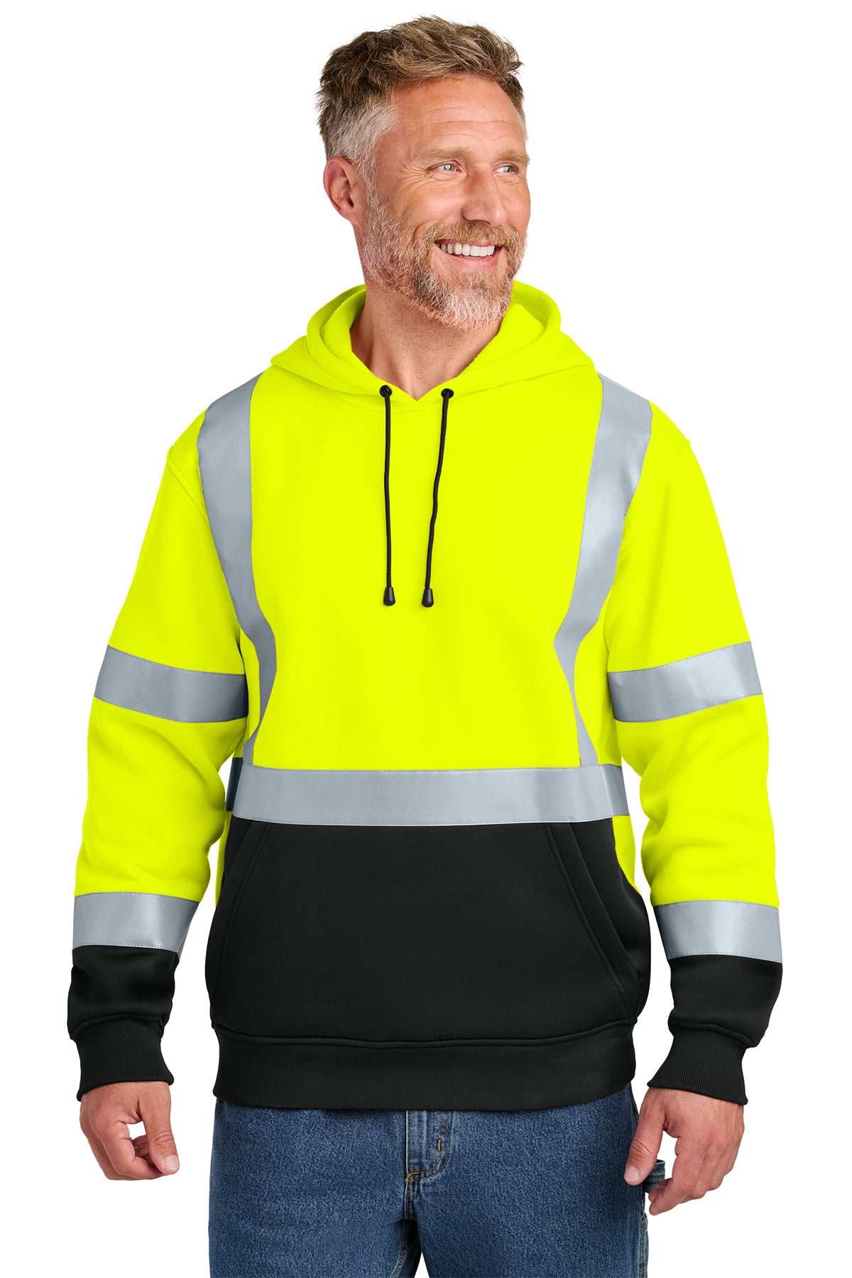 CornerStone® ANSI 107 Class 3 Heavy-Duty Fleece Pullover Hoodie | CSF301 - The Lemon Print & Design Studio 