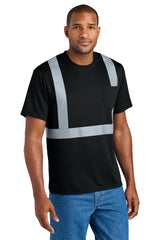 CornerStone® Enhanced Visibility Segmented Tape Tee| CS206 - The Lemon Print & Design Studio 