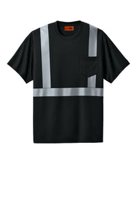 CornerStone® Enhanced Visibility Segmented Tape Tee| CS206 - The Lemon Print & Design Studio 