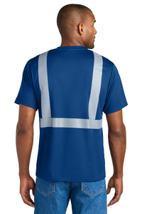 CornerStone® Enhanced Visibility Segmented Tape Tee| CS206 - The Lemon Print & Design Studio 