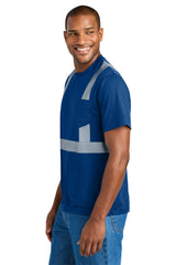 CornerStone® Enhanced Visibility Segmented Tape Tee| CS206 - The Lemon Print & Design Studio 