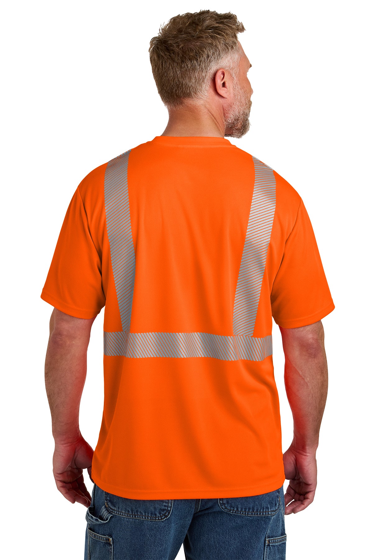 CornerStone® ANSI 107 Class 2 Segmented Tape Tee| CS204 - The Lemon Print & Design Studio 