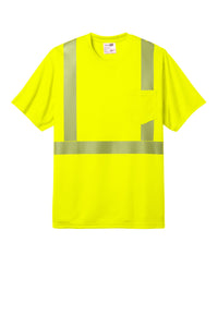 CornerStone® ANSI 107 Class 2 Segmented Tape Tee| CS204 - The Lemon Print & Design Studio 