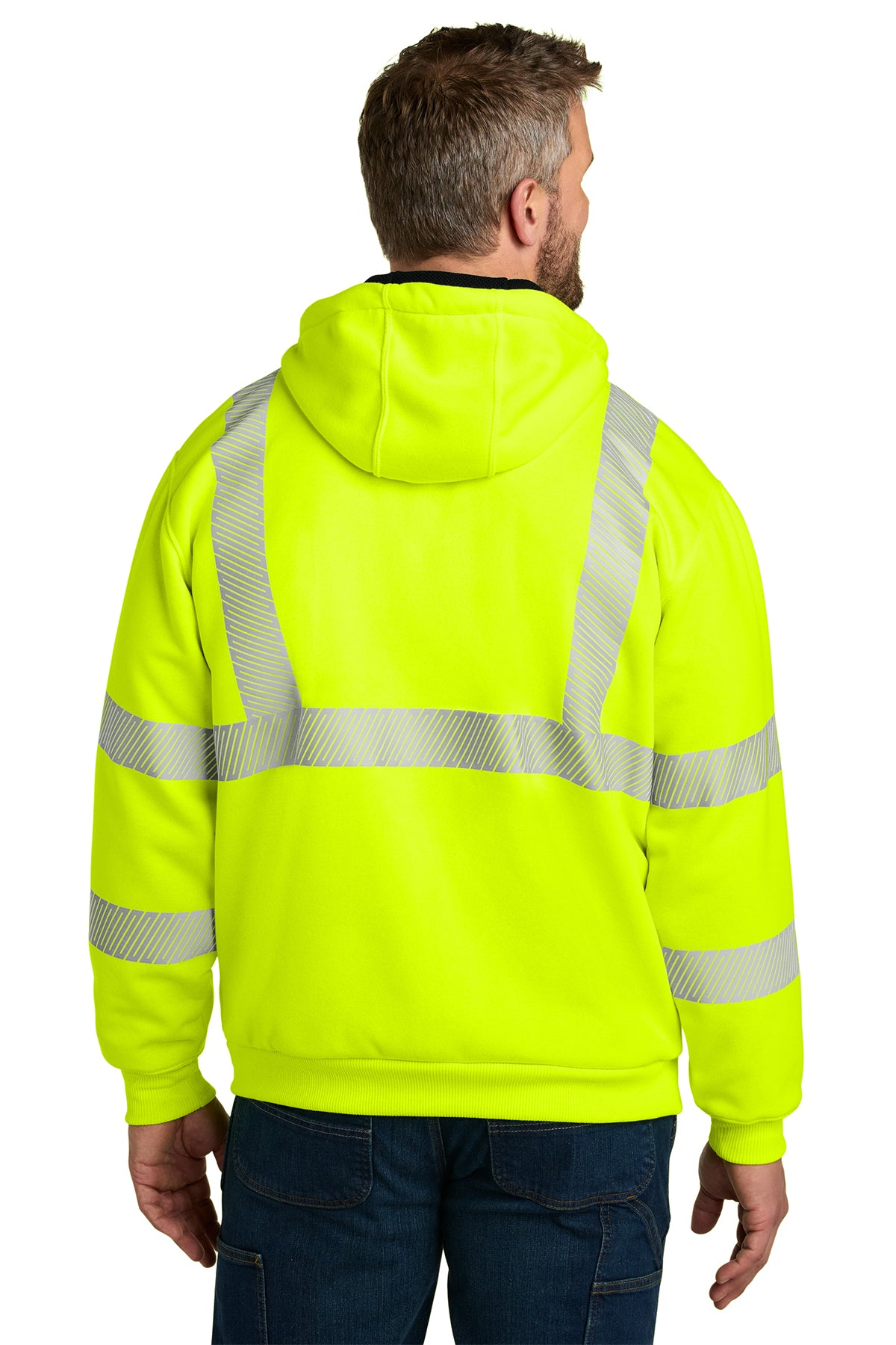 Carhartt® ANSI 107 Class 3 Lined Full-Zip Sweatshirt | CT104988 - The Lemon Print & Design Studio 