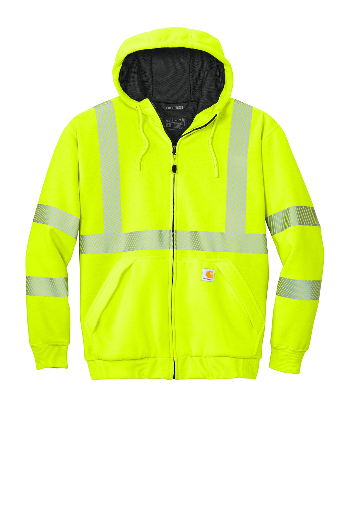 Carhartt® ANSI 107 Class 3 Lined Full-Zip Sweatshirt | CT104988 - The Lemon Print & Design Studio 