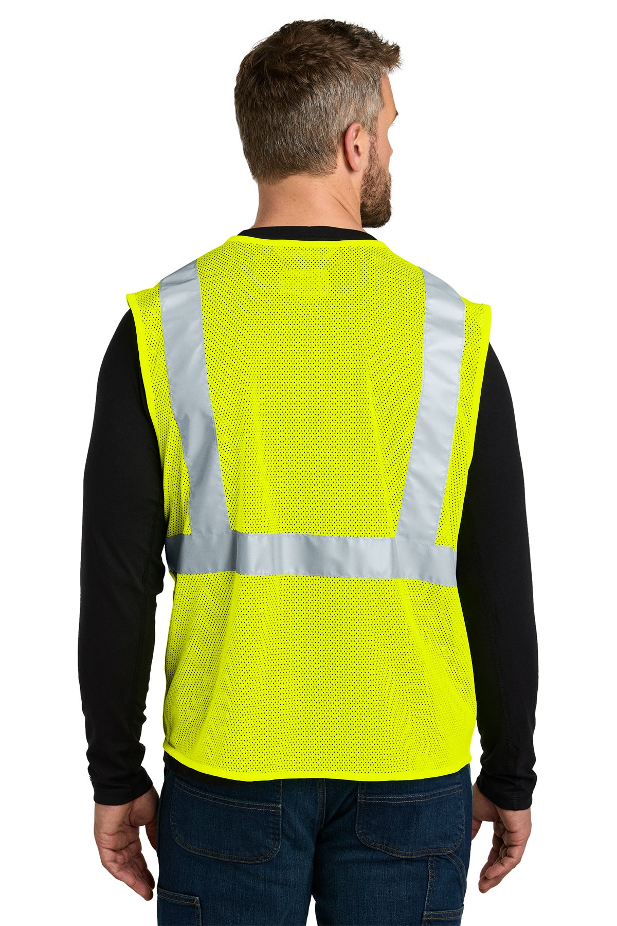 Carhartt® ANSI Class 2 Mesh Zip-Front Vest | CT106171 - The Lemon Print & Design Studio 