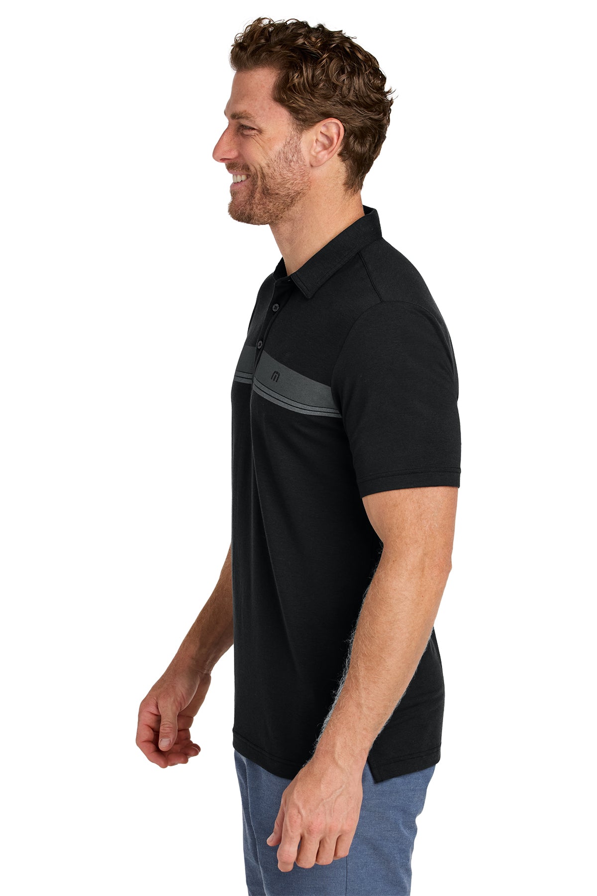 TravisMathew Glenview Stripe Polo TMA41462