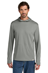 Carhartt Force® Sun Defender™ Long Sleeve Hooded T-Shirt | CT106923 - The Lemon Print & Design Studio 