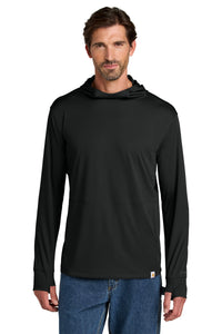Carhartt Force® Sun Defender™ Long Sleeve Hooded T-Shirt | CT106923 - The Lemon Print & Design Studio 