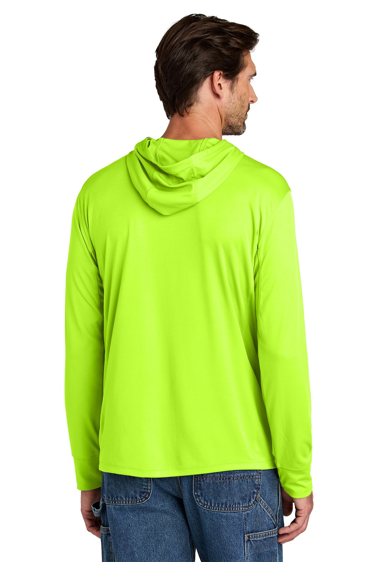 Carhartt Force® Sun Defender™ Long Sleeve Hooded T-Shirt | CT106923 - The Lemon Print & Design Studio 