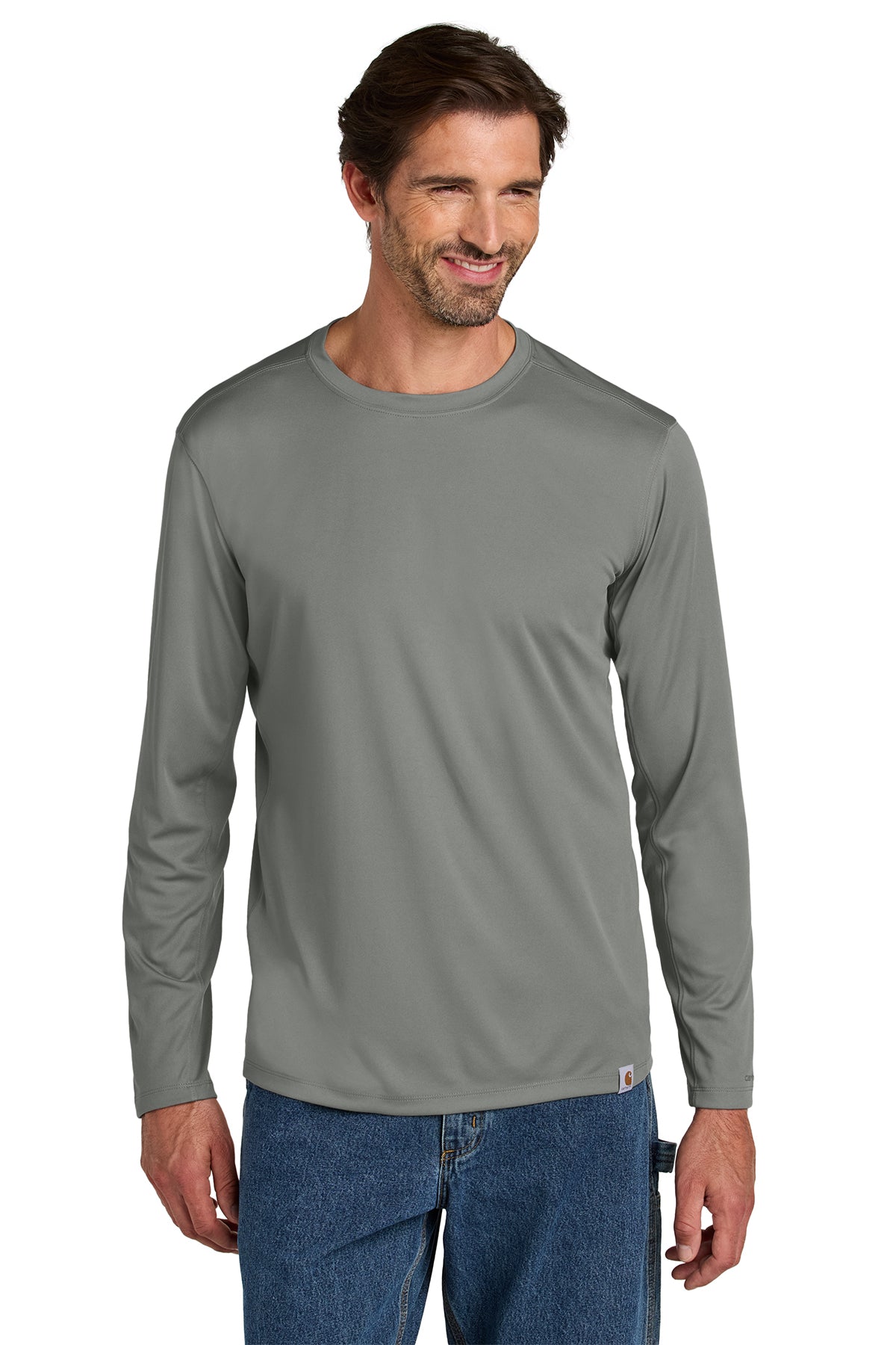 Carhartt Force® Sun Defender™ Long Sleeve T-Shirt | CT106972 - The Lemon Print & Design Studio 