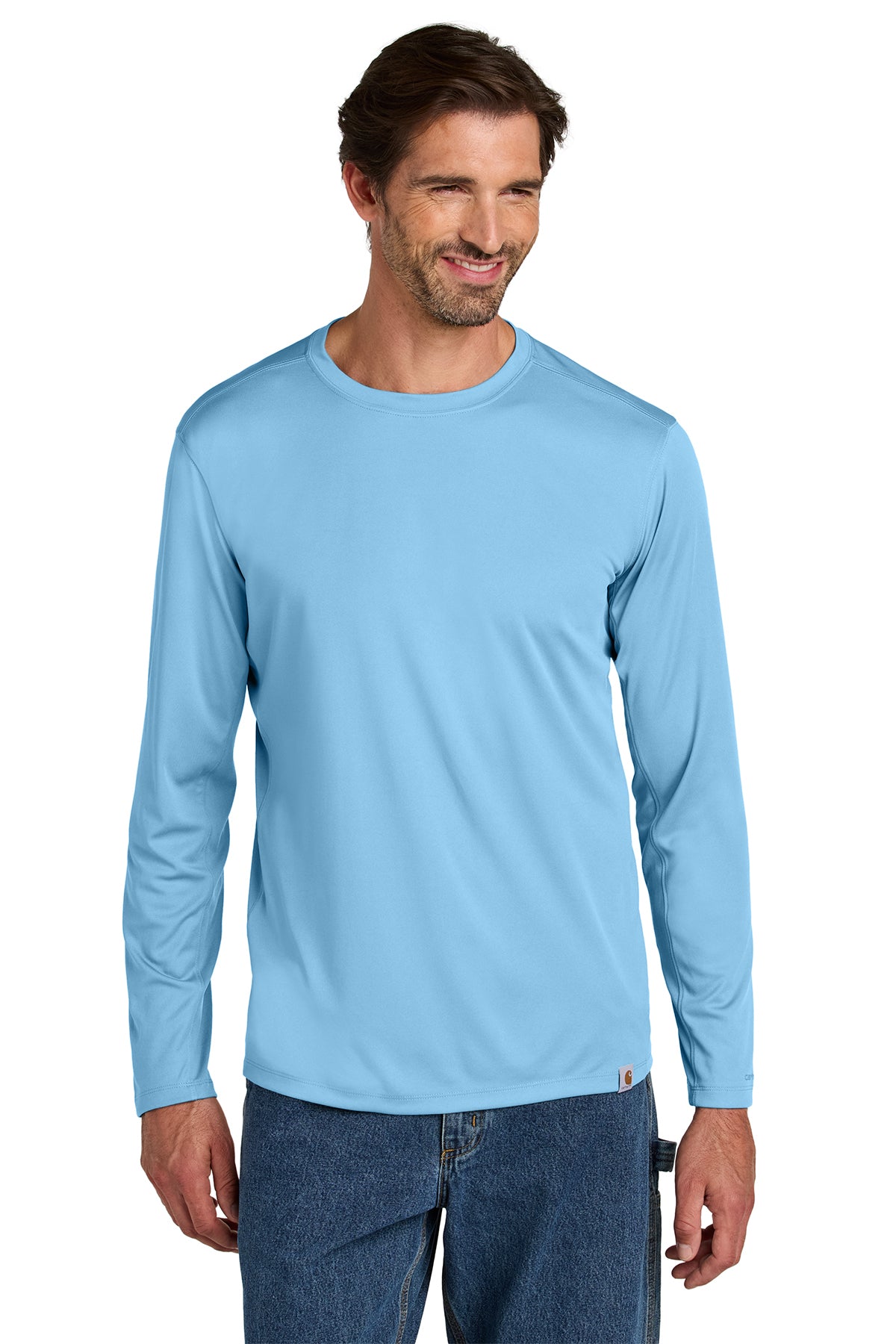 Carhartt Force® Sun Defender™ Long Sleeve T-Shirt | CT106972 - The Lemon Print & Design Studio 